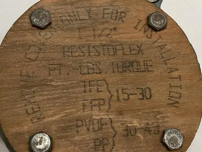 USED RESISTOFLEX 1 1/2
