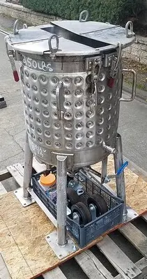 Tank, 25 Gallon, S/st, Walker Stainless, Jkt, FT/DB, #S742726