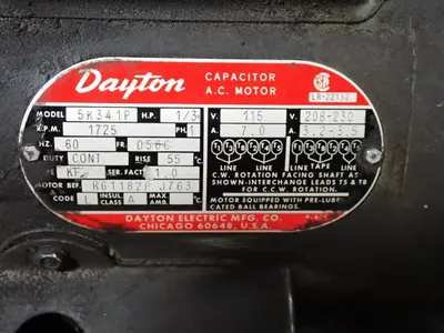 USED DAYTON 5K341P