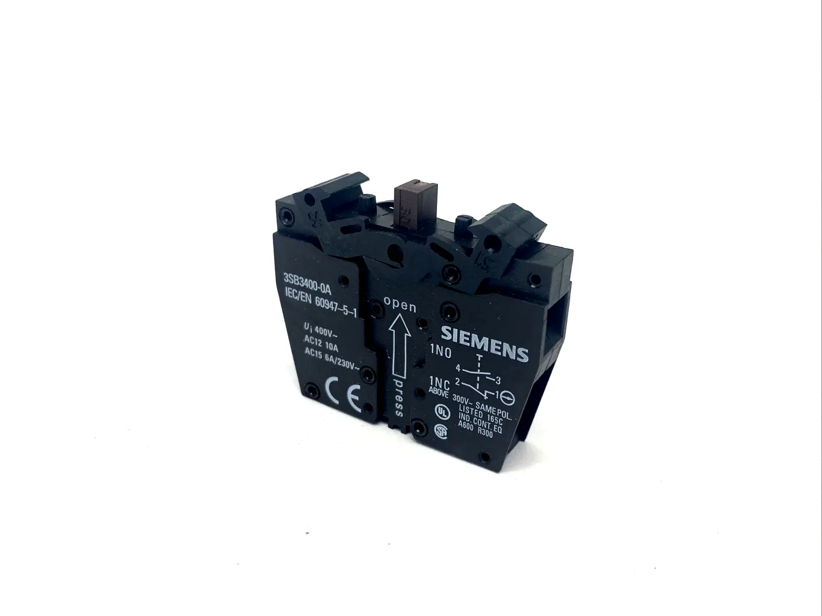 New | in-Stock Siemens 3SB3400-0A,3SB3 400-0A Contact Blocks Michigan US | Maverick Industrial Sales #1401866
