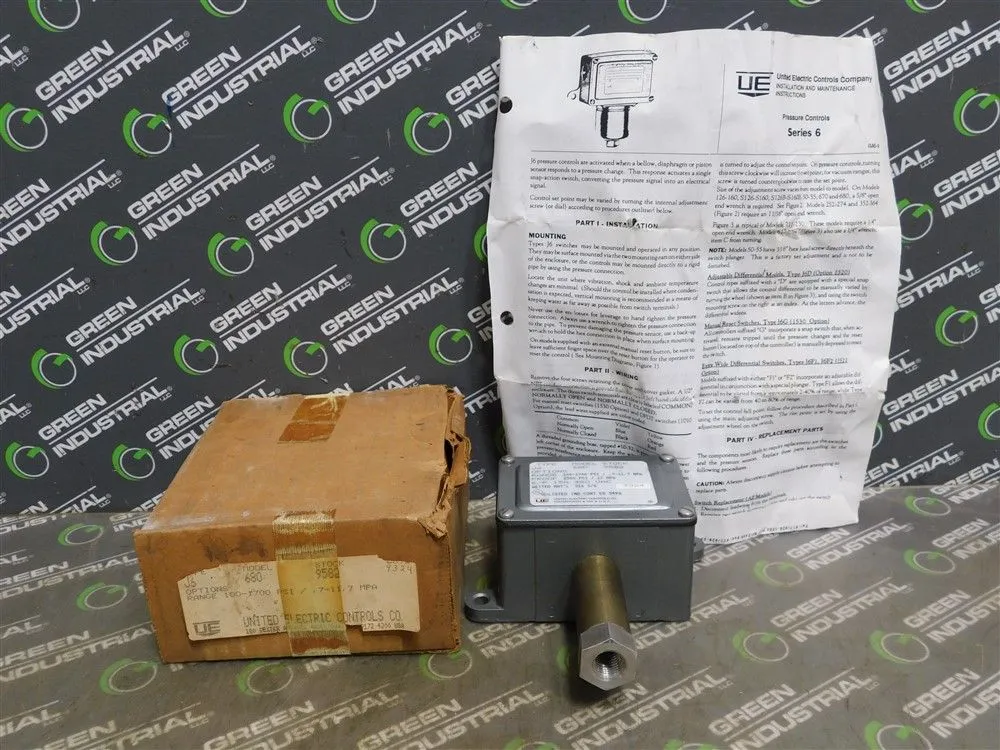 USED UNITED ELECTRIC 680