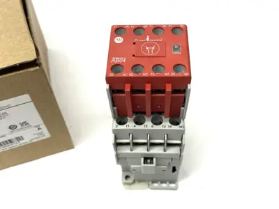 USED ALLEN BRADLEY SER. A GUARDMASTER SAFETY CONTACTOR 3 NO MAIN