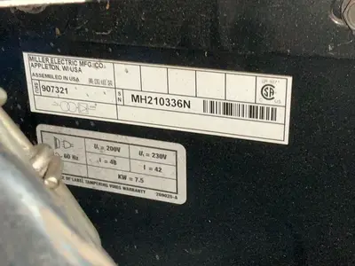 Used MILLER MILLERMATIC 252 Mig Welders Ohio US | HGR 24 #1521346