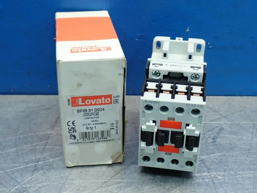 New | in-Stock LOVATO ELECTRIC BF0901D024 PLC Contactors Ohio US | HGR 24 #1084944