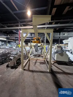 USED National Bulk Equipment NBE Bulk Bag Unloading Stand