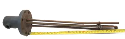 NEW CHROMALOX TM0-03-003P-E2 IMMERSION HEATER 480V3KW 155-118009-024 TM003003PE2