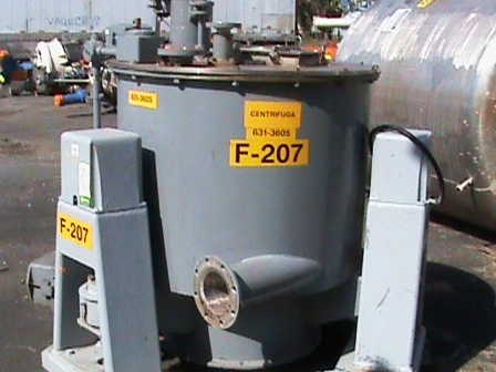 Used 40"" X 24"" Western States perforated basket centrifuge