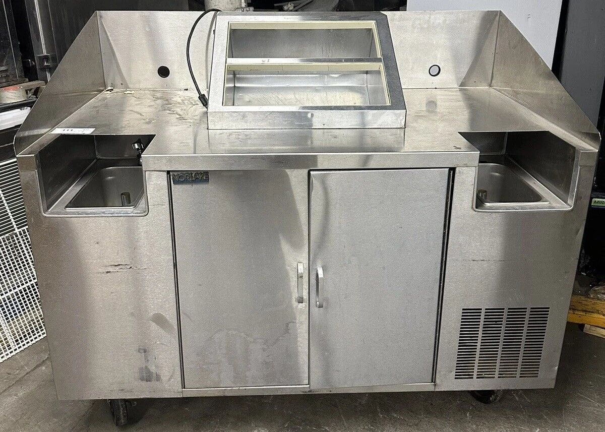 174-0113 Norlake ZR1 12SSS/OM-2DQ Custom Self Contained Drop In Well Cooler