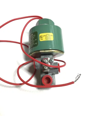 Asco 832426 Red Hat Solenoid Valve 1/4″ NPT 6 Watts 125 PSI 110/120V 50/60Hz