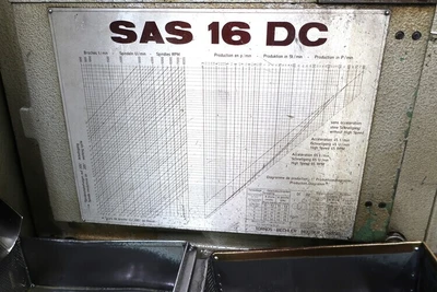 TORNOS SAS-16-DC Multi-Spindle Screw Machines (Cam) | Graff-Pinkert (7)