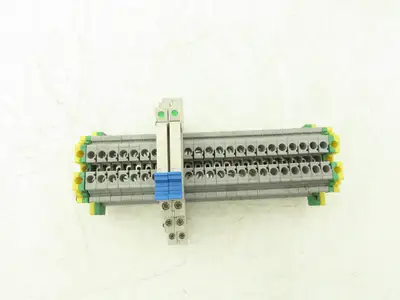 Connectwell Hongfa 41F-1Z-C2-5 Terminal Block Relay base D Rail Mixed Lot of 78