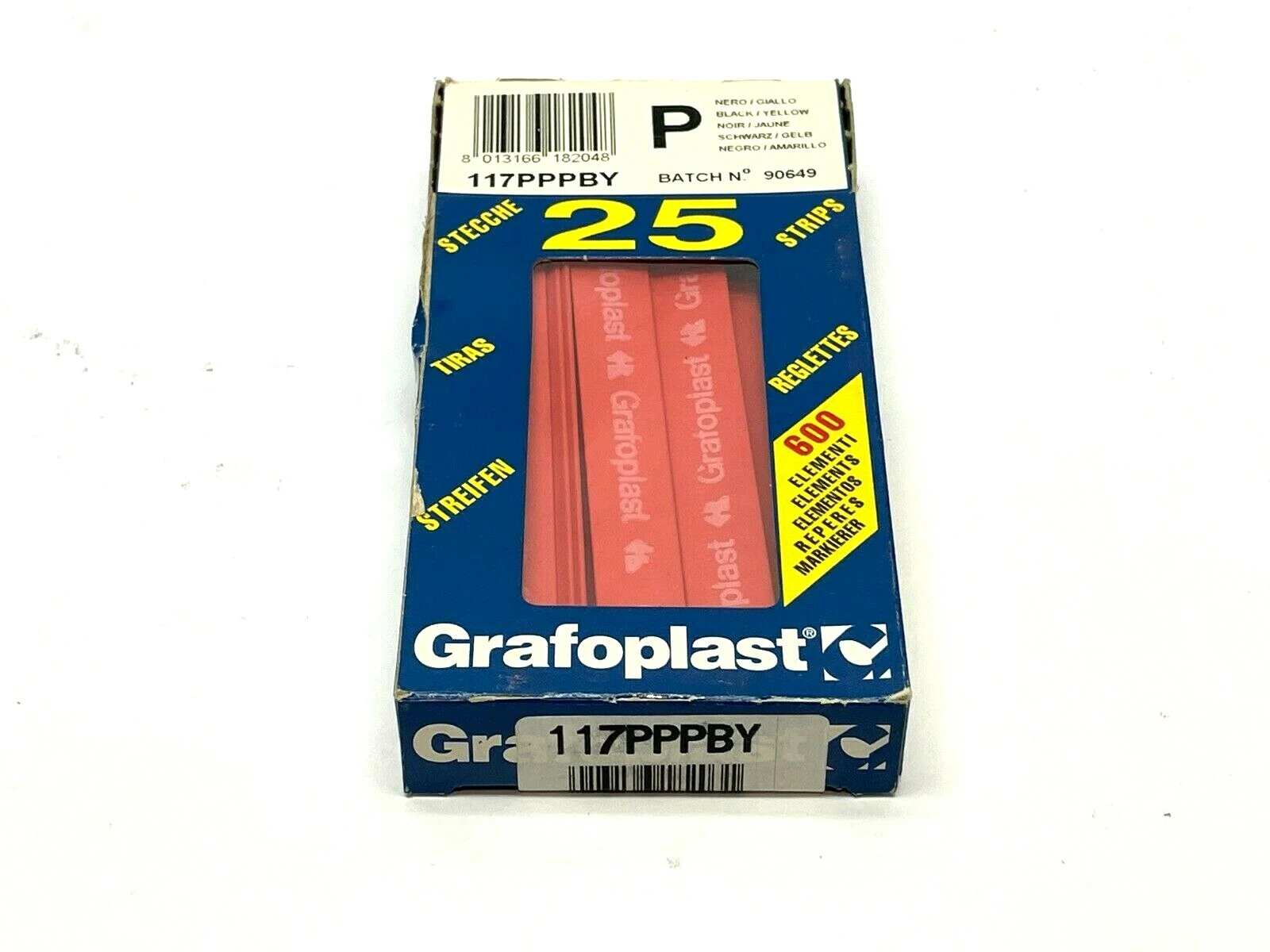 New | in-Stock Grafoplast 117PPPBY Blank Label Michigan US | Maverick Industrial Sales #1401519