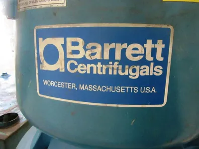 Barrett 236 Clarifuge centrifuge, SS.