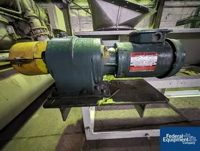 USED Mazzoni Mazzoni Two Stage Single Screw Vacuum Plodder, Model Duplex M350
