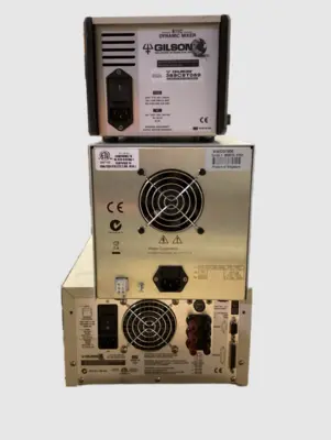 Gilson 215 Liquid Handler HPLC System with 306 Pump, 811C mixer, UV/VIS-155, 819