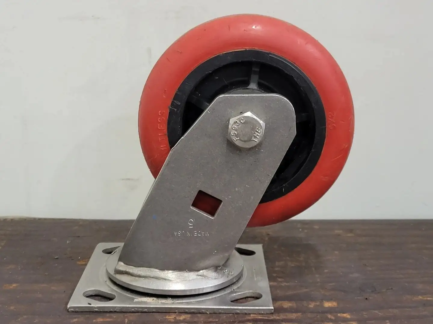 5 x 2 in. Caster Wheel Swivel and Brake