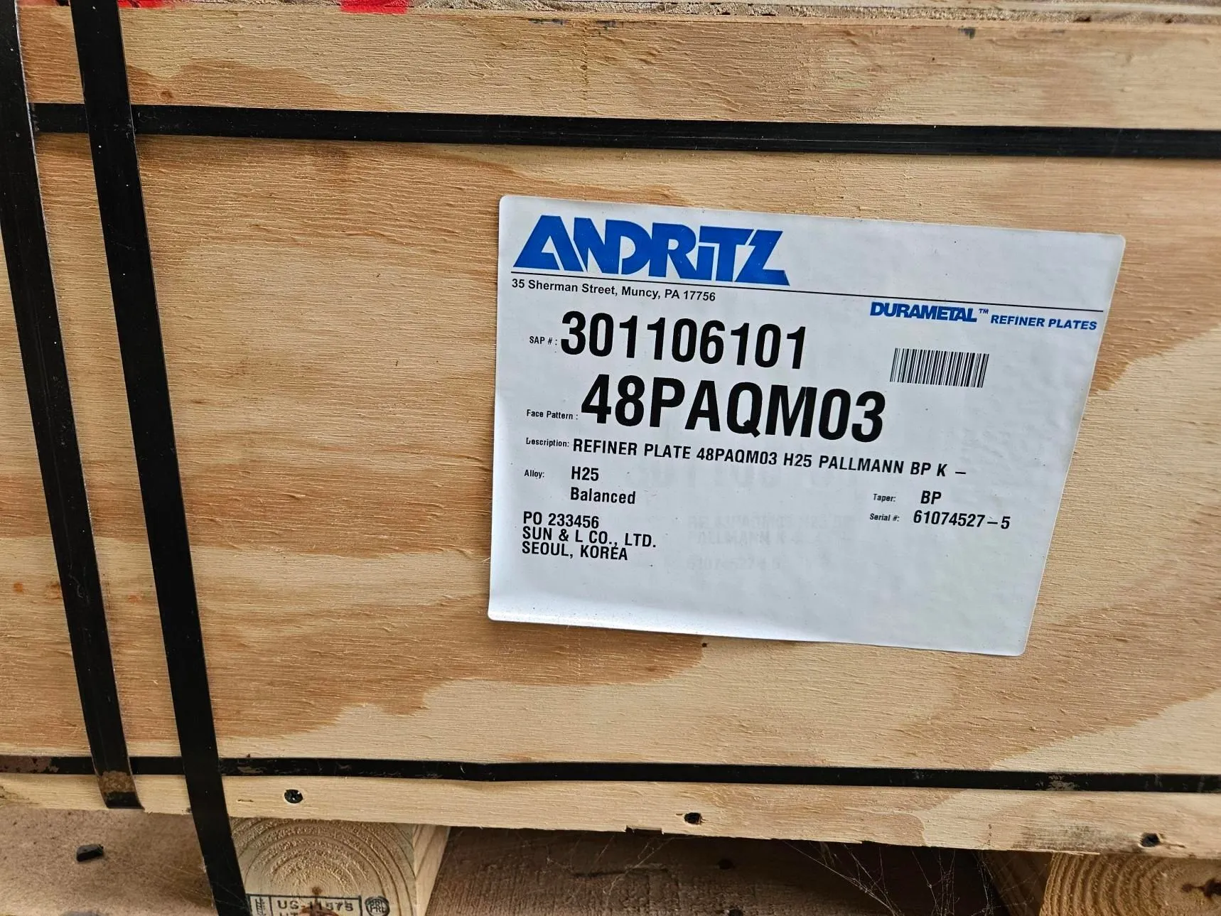 NEW 2023 ANDRITZ Refiner