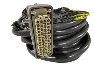 USED FANUC ROBOT POWER CABLE HARNESS ASSEMBLY 20.5M