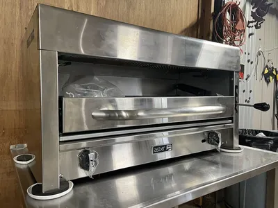 182-0012 Asber AESB36 Natural Gas Infrared Salamander Broiler