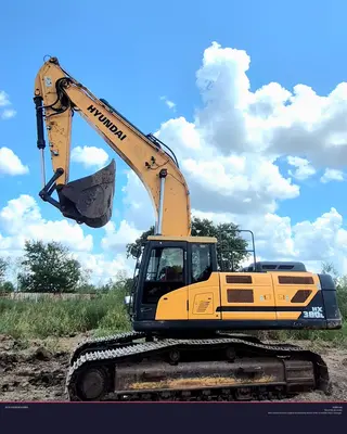 Used 2019 HYUNDAI HX380L Excavators Texas US | Proxy Equipment #1378469