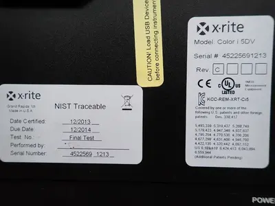USED XRITE COLOR I5