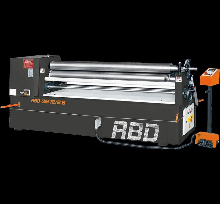 2024 KAAST RBD-3M Plate Rolls | Punch Press and Shear