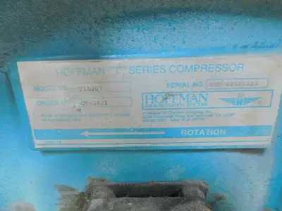 Used HOFFMAN T1A007 Blowers Texas US | Aucto #1461249