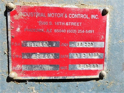 350 hp US Electrical Motor Type JT frame 6809MS The Titan Line
