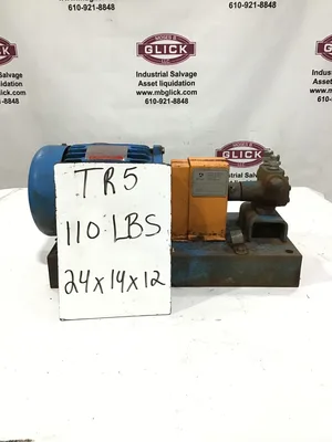 Viking F4724 Industrial Centrifugal Pump w/General Electric Induction Motor 1HP