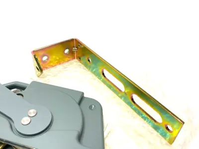 USED ALLEN-BRADLEY SER. A OPERATING DISCONNECT HANDLE METAL GRAY