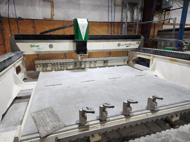 Used 2019 CNC ROUTER SILVER 30 CNC Stone Routers Michigan US | All Used Stone Equipment #1568663