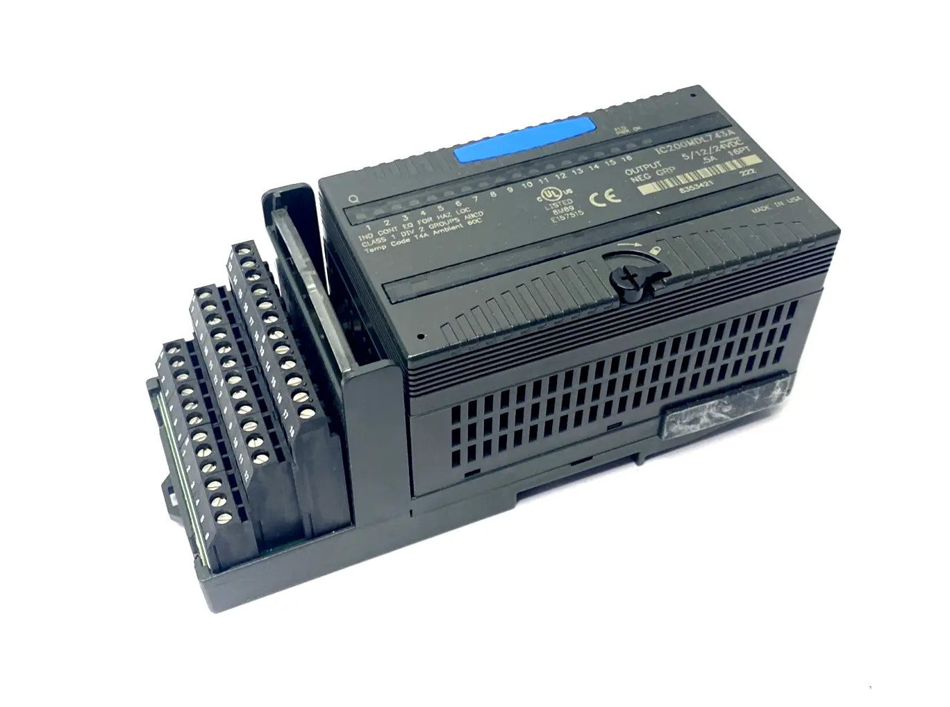 USED GE FANUC VERSAMAX IC200MDL743