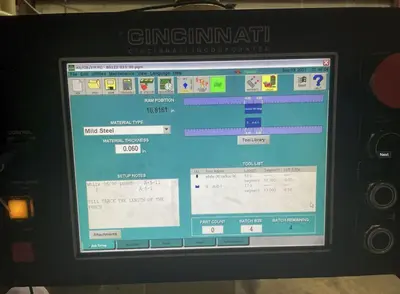 USED 1986 CINCINNATI 175-FMII