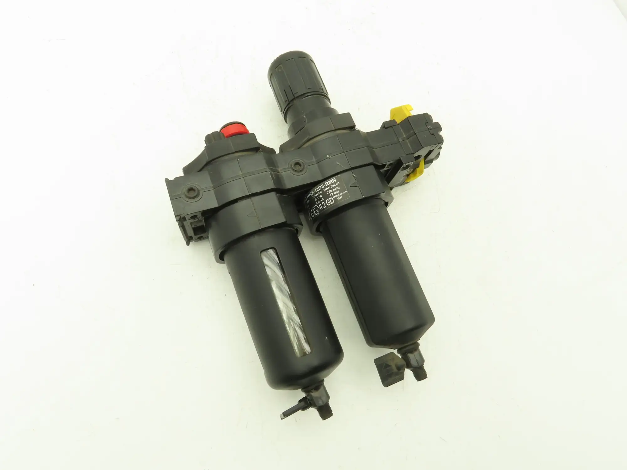 Norgren B64G-NNK-QD3-RMN Olympian Plus Filter Regulator Lubricator Combo 250PSIG