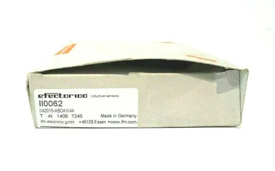 NEW EFECTOR IIA2015-ABOA /V4A INDUCTIVE SENSOR II0062 IIA2015ABOAV4A