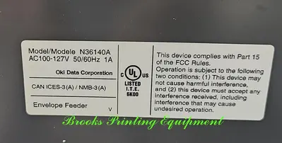 USED INTOPRINT MP200