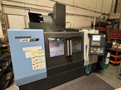 2017 DOOSAN DNM 5700 MACHINING CENTERS, VERT., N/C & CNC | Wheeler Machinery Sales (2)
