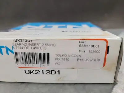 Ball Insert Bearings No. UK213D1
