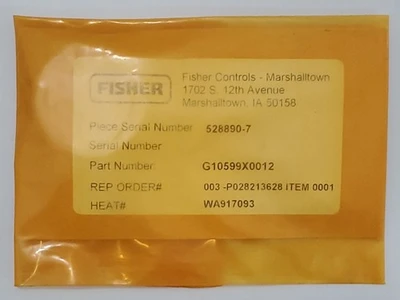 NEW Fisher G10599X0012