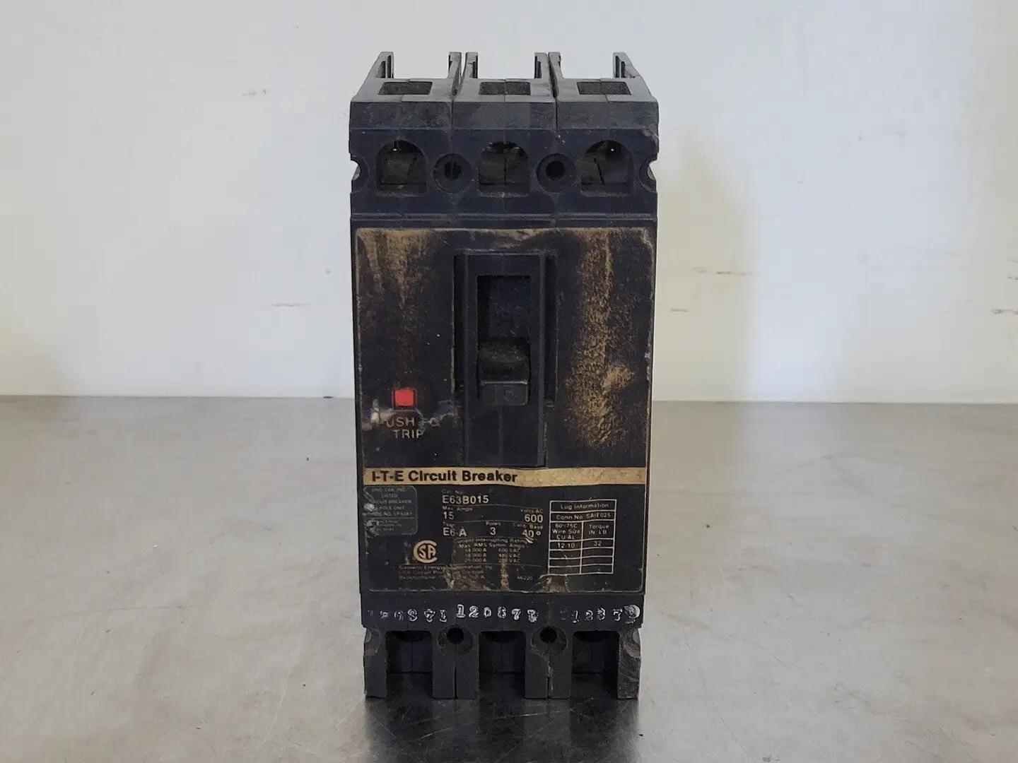 USED ITE E63B015