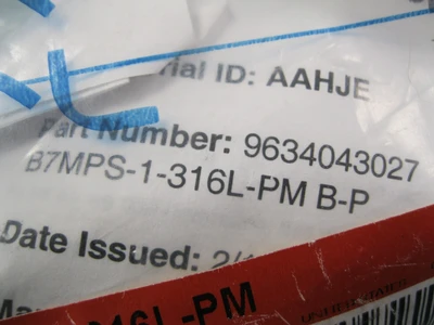 NEW Alfa Laval B7MPS-1-316L-PM B-P