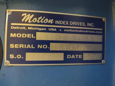 USED MOTION MG 920-2-330-2(25)-D-HLD