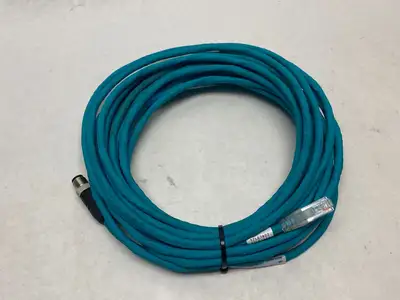 USED LUMBERG AUTOMATION DOUBLE ENDED ETHERNET CABLE 90004075