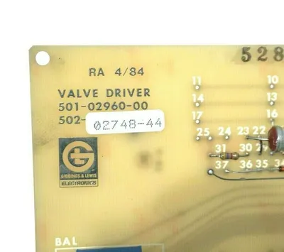 USED GIDDINGS & LEWIS 502-02748-44 VALVE DRIVER 5020274844