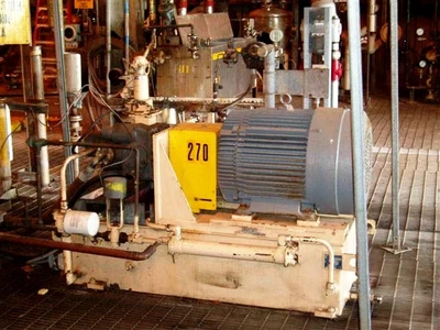 (2) Krauss-Maffei HZ 125 Si-300-960 peelers, 316L SS.