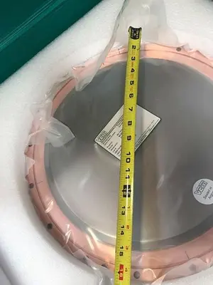VEM Mo Target , 99.995% dia 13.505'' x .250''