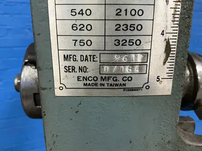 Used ENCO 1251170 Heavy Duty & Sensitive Single Spindle Drills Ohio US | HGR 24 #1515796