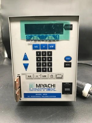 Used MIYACHI UNITEK HF25 Welding Machinery (Other) Michigan US | iGAM Industrial Marketplace #1331873