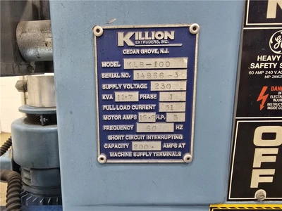 USED KILLION KLB-100