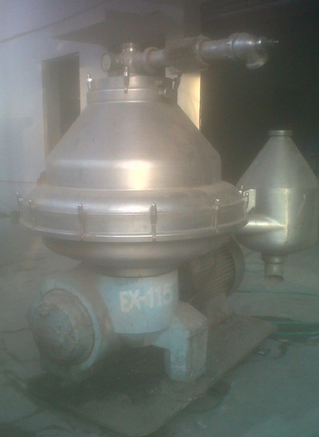 Alfa-Laval BRPX 317 SGV-35CEFR clarifier, 316SS.